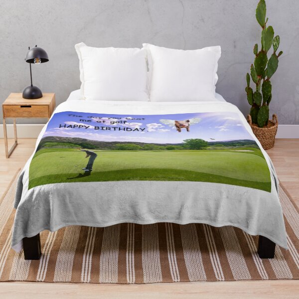 Aperçu de l'œuvre Golf Joke. Birthday Card créée et vendue par MindTravel.