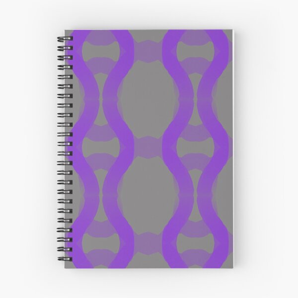 Item preview, Simple, abstract symmetrical grey and purple repetitive pattern designed and sold by Tony  Ruther.