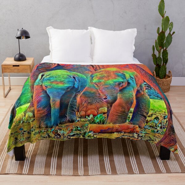 Artikelvorschau, AnimalColor Elephant 001 entworfen und verkauft von JAMFoto.