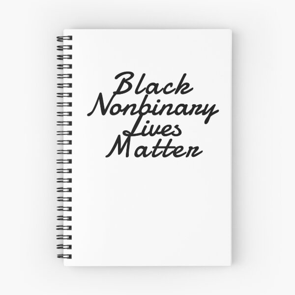 Artikelvorschau, BLM Nonbinary (Schwarz) entworfen und verkauft von NoxSystem.