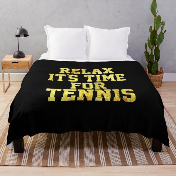 Artikelvorschau, Relax Its Time For Tennis. Fun Gift Idea entworfen und verkauft von CoolApparelShop.