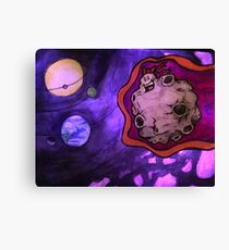 Asteriod fun Canvas Print