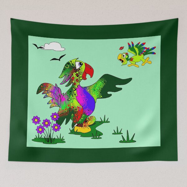 Item preview, Flaming bird designed and sold by Czerra.