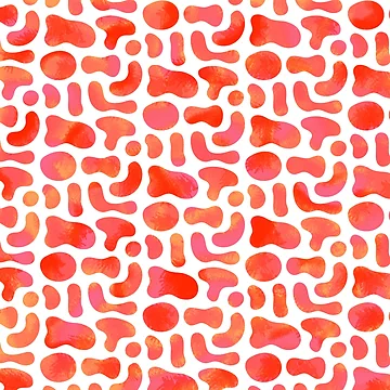 Artwork thumbnail, Secluded Rouges - Blob Pattern by Sheldon Stewart