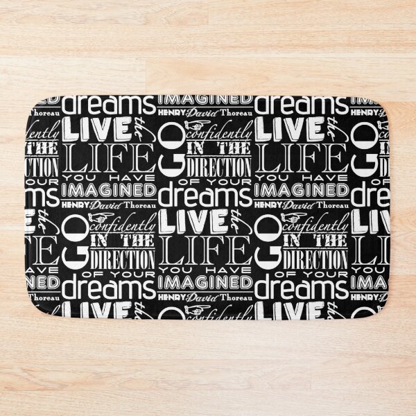 Item preview, Henry David Thoreau Dreams Quote designed and sold by Styled Vintage.