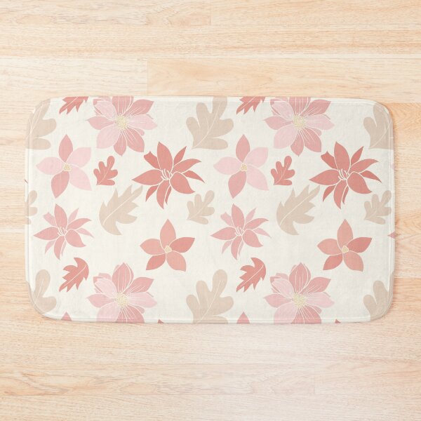 Item preview, Soft Blush Flowers & Ivory Leaves designed and sold by Creativedusk.
