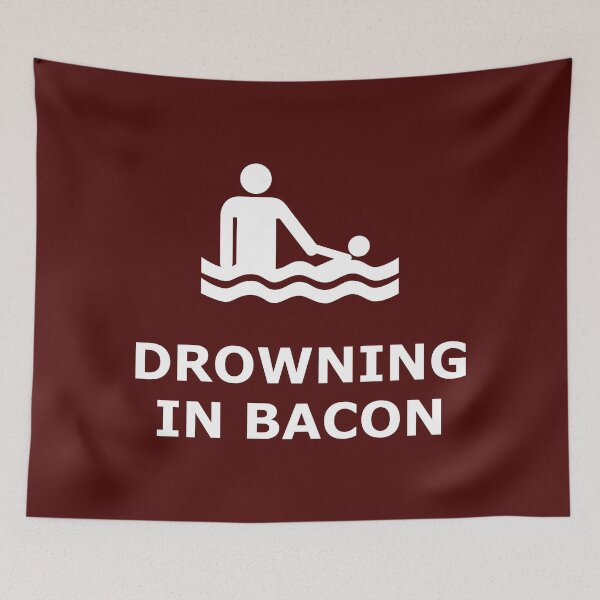 Item preview, Drowning In Bacon designed and sold by andrewalcock.