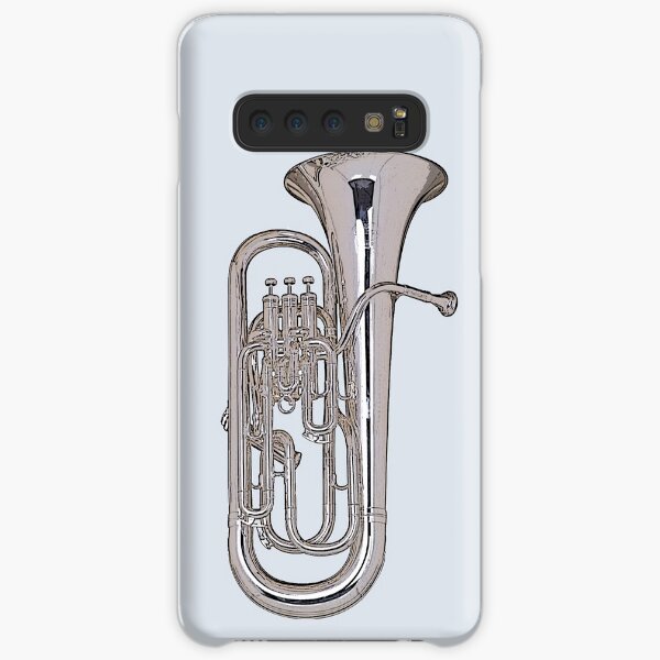Big Silver Euphonium Samsung Galaxy Snap Case