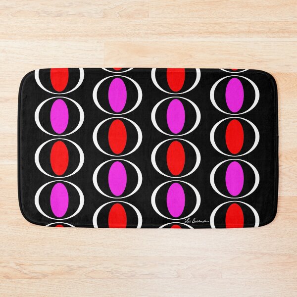 Item preview, Red Pink Mod Circles designed and sold by Lois Eastlund.
