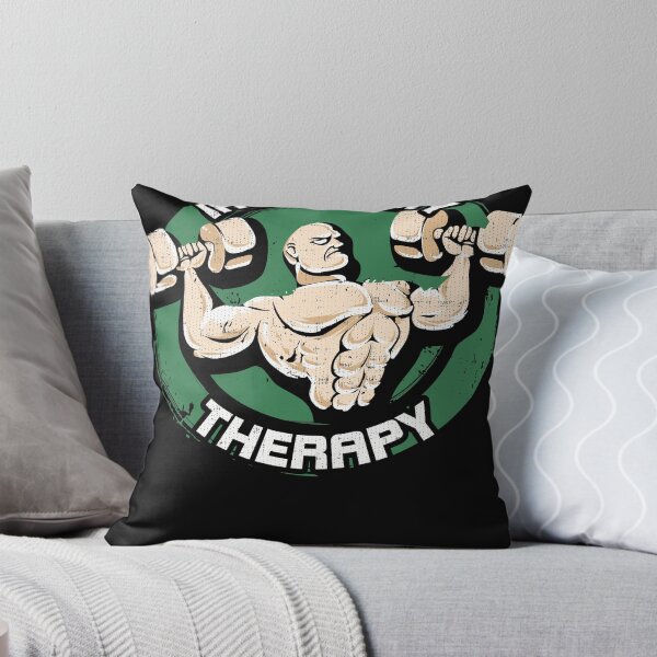 Item preview, Iron Is My Therapy Workout Fitness Weight Lifting designed and sold by Njkfla.