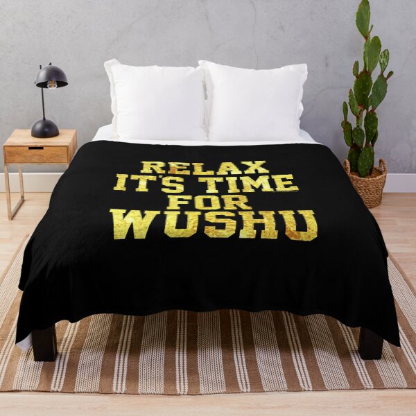 Artikelvorschau, Relax Its Time For Wushu. Fun Gift Idea entworfen und verkauft von CoolApparelShop.