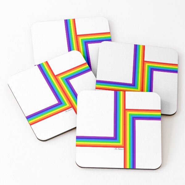 Item preview, Modern Rainbow on White designed and sold by Lois Eastlund.