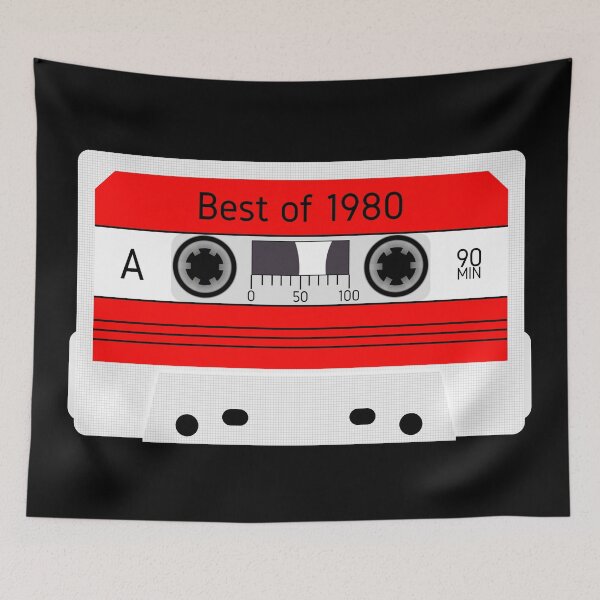 Item preview, Best of 1980 Audio Music Cassette, Audio Cassette, Cassette designed and sold by Marcin Adrian.