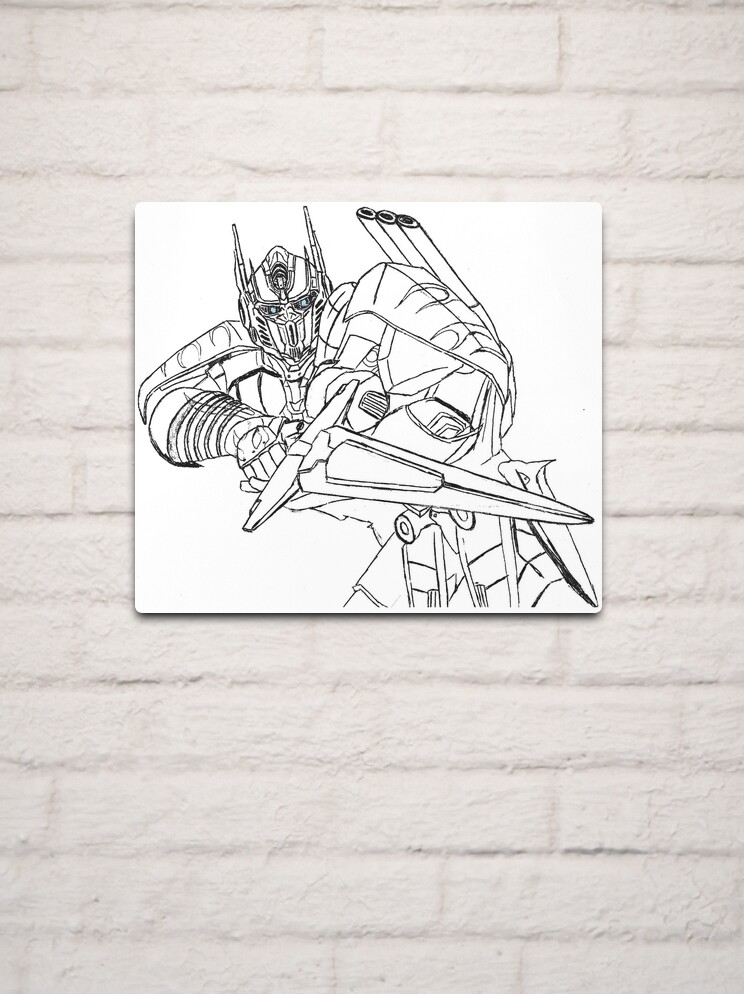 TheDogWhoDoesArt - Optimus Prime Sketch