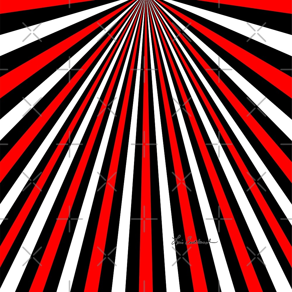 "Black White and Red All Over!" by Lois Eastlund Redbubble