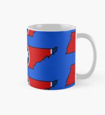 Taza clásica BANDERAS / ESQUEMAS DEL ESTADO DE LOS ESTADOS UNIDOS - TENNESSEE