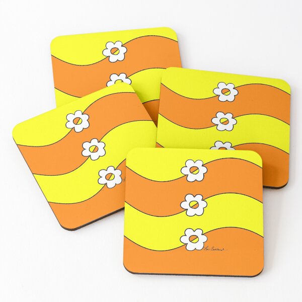 Item preview, Pop Flower Waves designed and sold by Lois Eastlund.