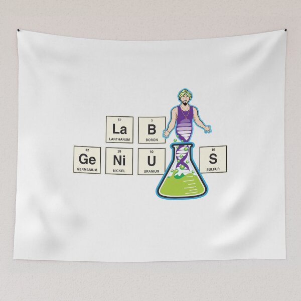 Item preview, Lab Genius Magic Science Genie for the Pro Researcher designed and sold by Zit-Zat-Zot.