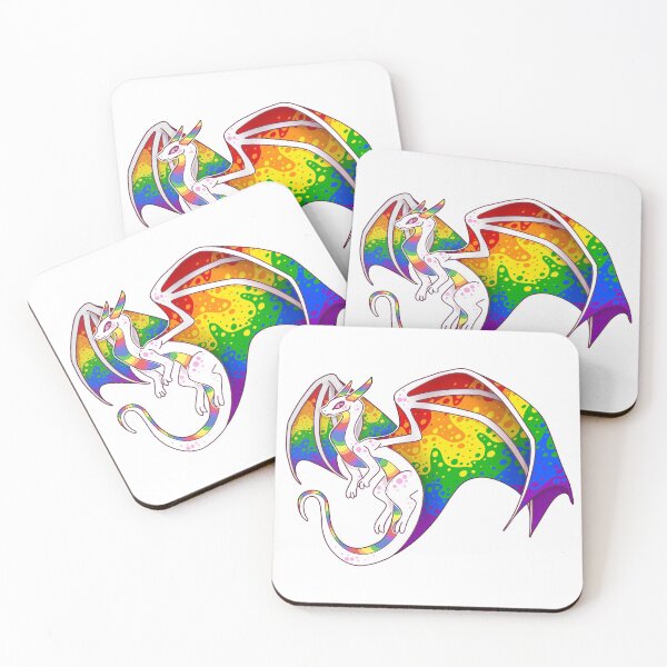 Item preview, Rainbow Pride Dragon Friend designed and sold by aevios.