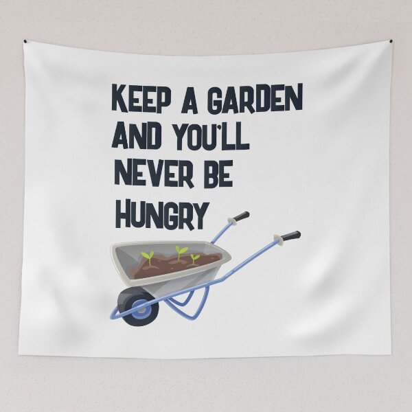Item preview, Mantén un jardín y nunca tendrás hambre. designed and sold by SVDesignatVasil.