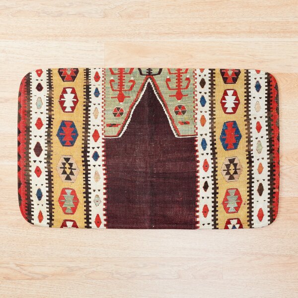 Item preview, Obruk Konya Central Anatolian Niche Kilim Print  designed and sold by Vicky Brago-Mitchell®.