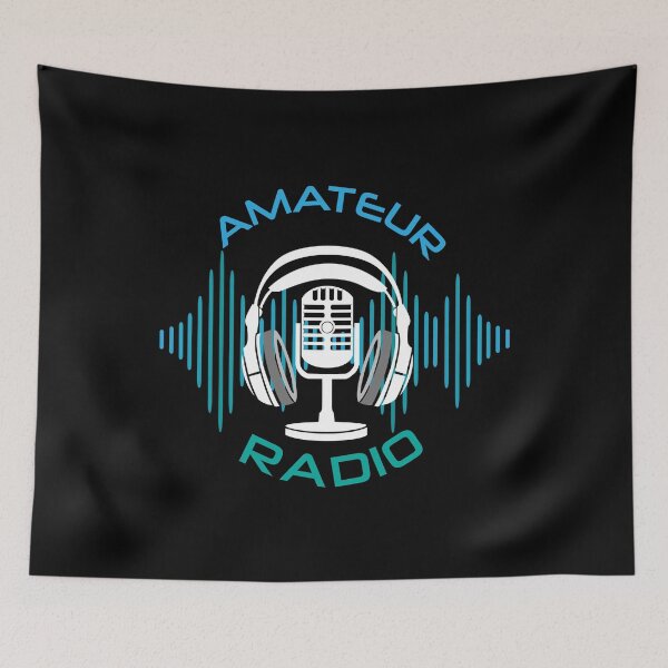 Item preview, Amateur Radio / CB Operator Private Internet Radio Show Signal Channel Podcast Gift Idea designed and sold by SimonGs.