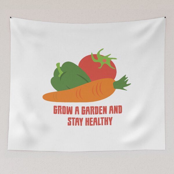 Item preview, Grow a garden and sty healthy designed and sold by SVDesignatVasil.