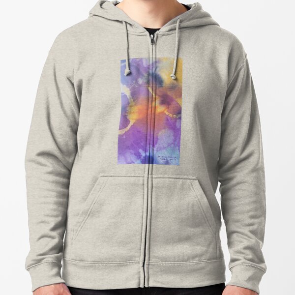 Abstract Art v2 Zipped Hoodie