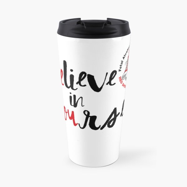 Be You Red Shoes Rock Travel Mug
