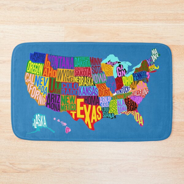 Item preview, United States Color Word Cloud designed and sold by Havocgirl.