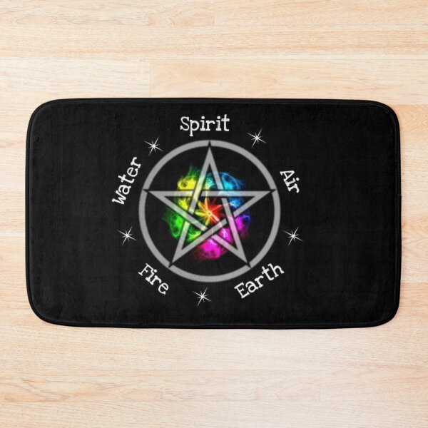 Item preview, Pagan Wicca Elemental pentagram  designed and sold by Bigfoot T-Shirt Co..