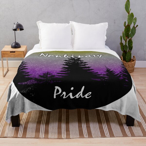Aperçu de l'œuvre Pride Silhouette [Nonbinary] créée et vendue par Rory Roche.