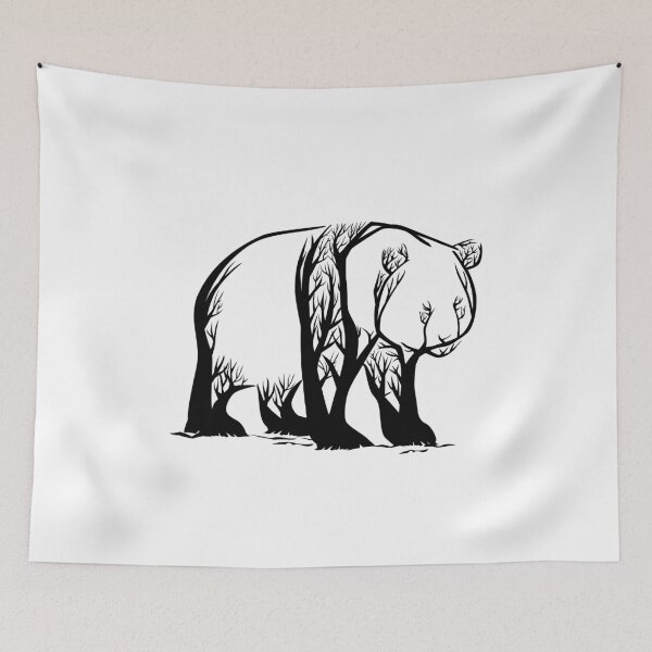 Item preview, Copy of Panda Bear Tree Design Black Edition / Wildlife Animal Rights Nature Protector Nature Lover Climate Change Gift Idea designed and sold by SimonGs.