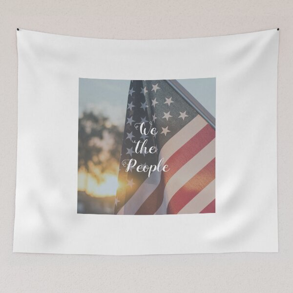 Item preview, We the People - Flag designed and sold by clanman.