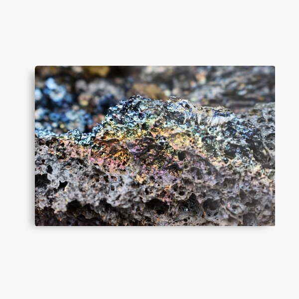 Lava Close Up Metal Print