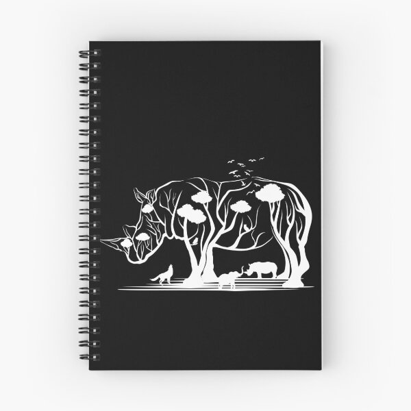 Artikelvorschau, Nashornbaum, molliges Einhorn-Design / Wildtiere, Tierrechte, Naturschützer, Naturliebhaber, Klimawandel, Geschenkidee entworfen und verkauft von SimonGs.