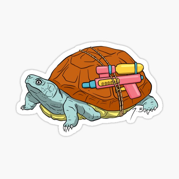 Real Squirtle Sticker