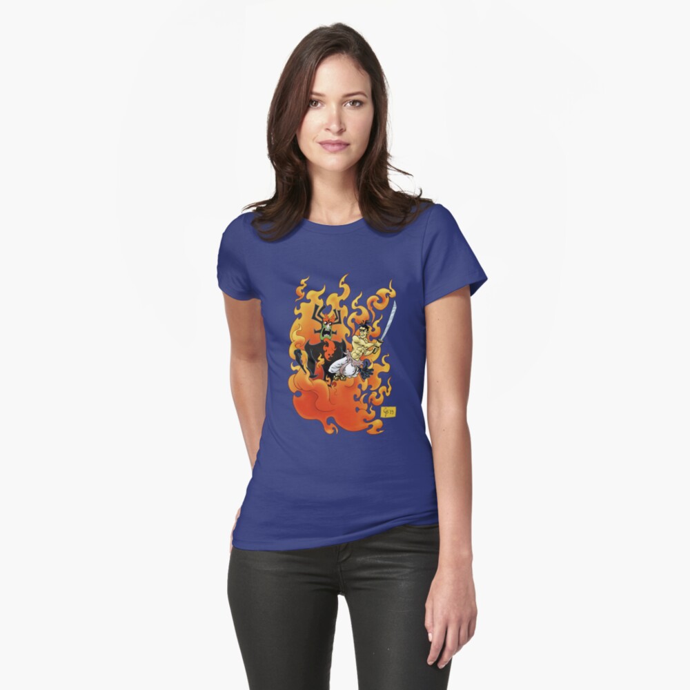 Item preview, Fitted T-Shirt designed and sold by Chrisboerlage.