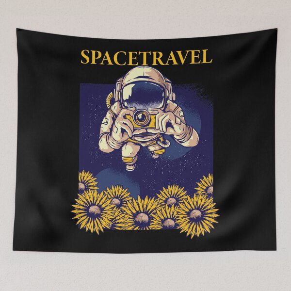 Item preview, Astronaut photographer sunflowers. designed and sold by emphatic.