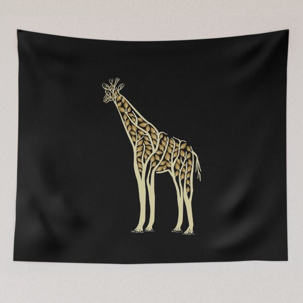 Item preview, Giraffe Africa Tree Leaves Design / Wildlife Animal Rights Nature Protector Nature Lover Climate Change Gift Idea designed and sold by SimonGs.