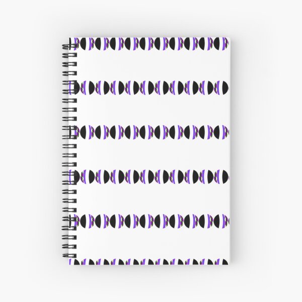#Pattern, #abstract, #design, #fashion, decoration, repetition, color image,  geometric shape Spiral Notebook