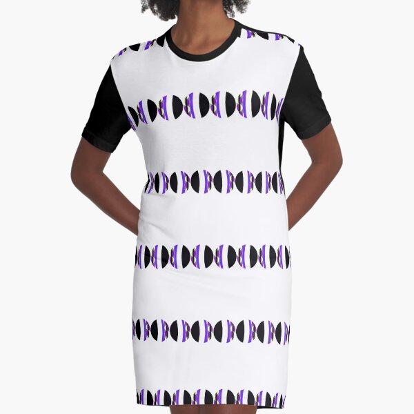 #Pattern, #abstract, #design, #fashion, decoration, repetition, color image,  geometric shape Graphic T-Shirt Dress