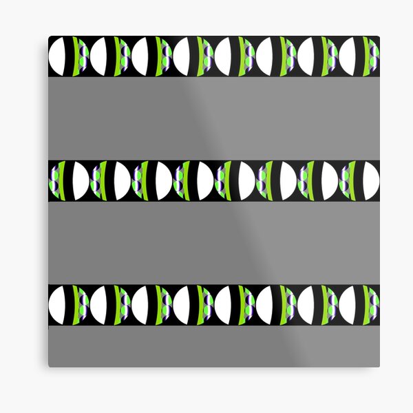 #Pattern, #abstract, #design, #fashion, decoration, repetition, color image,  geometric shape Metal Print