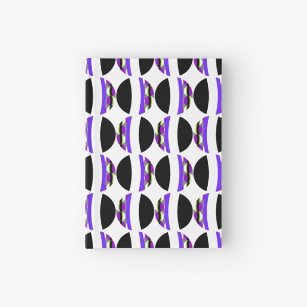 #Pattern, #abstract, #design, #fashion, decoration, repetition, color image,  geometric shape Hardcover Journal