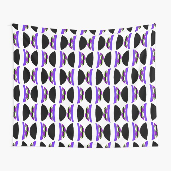 #Pattern, #abstract, #design, #fashion, decoration, repetition, color image,  geometric shape Tapestry