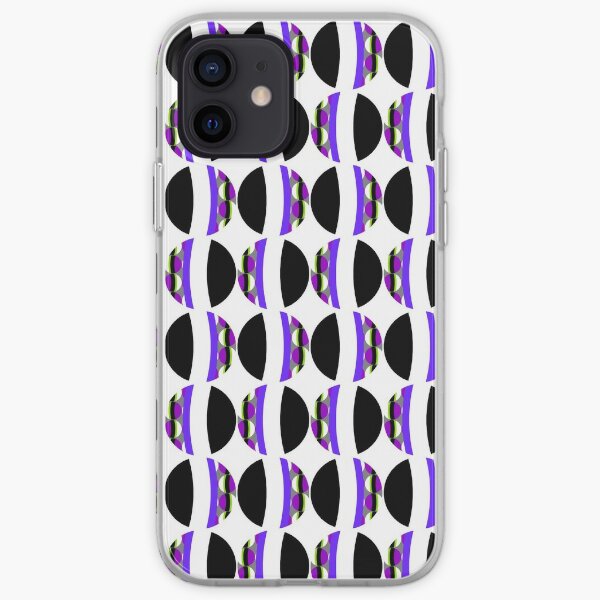 #Pattern, #abstract, #design, #fashion, decoration, repetition, color image,  geometric shape iPhone Soft Case