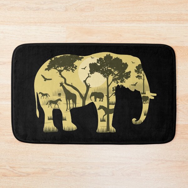 Item preview, Elephant Tree Africa  Design / Wildlife Animal Rights Nature Protector Nature Lover Climate Change Gift Idea designed and sold by SimonGs.