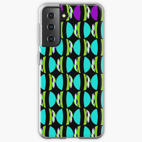 #Pattern, #abstract, #design, #fashion, decoration, repetition, color image,  geometric shape Samsung Galaxy Soft Case