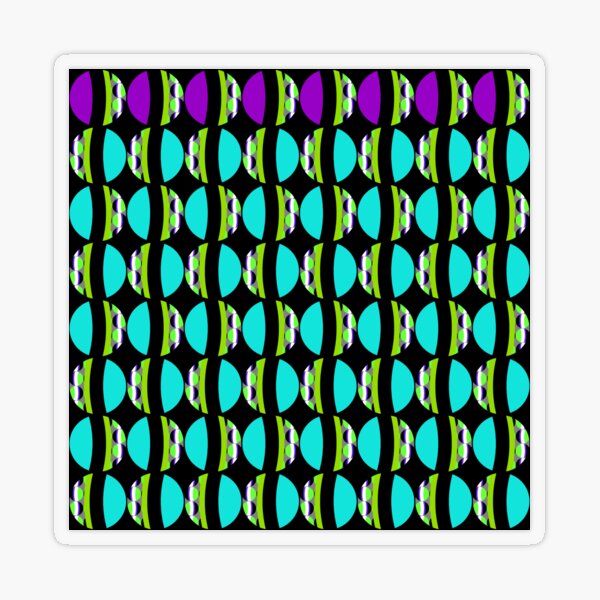 #Pattern, #abstract, #design, #fashion, decoration, repetition, color image,  geometric shape Transparent Sticker