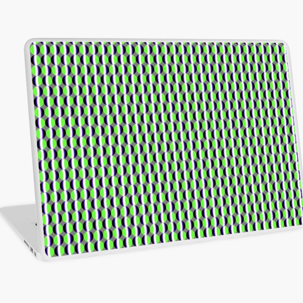 #Pattern, #abstract, #design, #fashion, decoration, repetition, color image,  geometric shape Laptop Skin